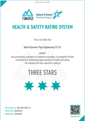 HDPE Awarded RAKEZ Health & Safety Recognition