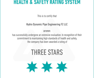 HDPE Awarded RAKEZ Health & Safety Recognition